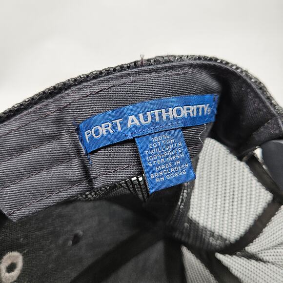 Port Authority "Loenbro Pipeline" Snapback Trucker Cap, Size Adjustable - Picture 6 of 6